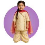 Girls traditional clothing